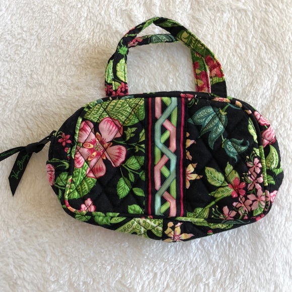 Vera Bradley Handbags - Vera Bradley Mini Botanica Floral Zip Bag